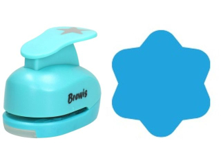 Dziurkacz ozdobny rozmiar: 2, 5cm  wz�r: kwiatek