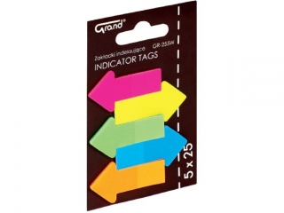 Zak�adki indeksuj�ce Grand strza�ki GR-255W