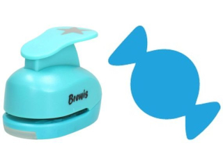 Dziurkacz ozdobny rozmiar: 2, 5cm  wz�r: cukierek