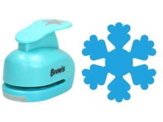 Dziurkacz ozdobny rozmiar: 2, 5cm  wz�r: �nie�ynka