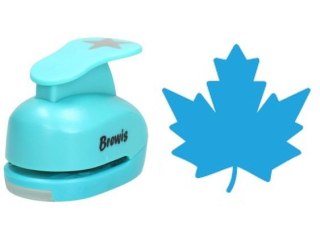 Dziurkacz ozdobny rozmiar: 2, 5cm  wz�r: li��