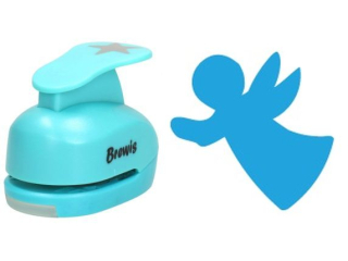 Dziurkacz ozdobny rozmiar: 2, 5cm  wz�r: anio�ek