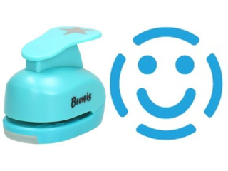 Dziurkacz ozdobny rozmiar: 2, 5cm  wz�r: bu�ka