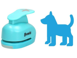 Dziurkacz ozdobny rozmiar: 2, 5cm  wz�r: pies