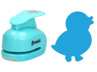 Dziurkacz ozdobny rozmiar: 2, 5cm  wz�r: kurczaczek