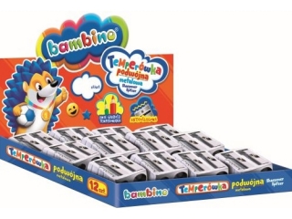 Temperwka BAMBINO podwjna metalowa (12szt. display)