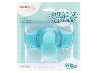 Dziurkacz ozdobny brzegowy  rozmiar: 2, 5cm  wz�r: nr 17