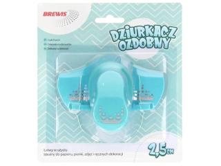 Dziurkacz ozdobny brzegowy  rozmiar: 2, 5cm  wz�r: nr 18