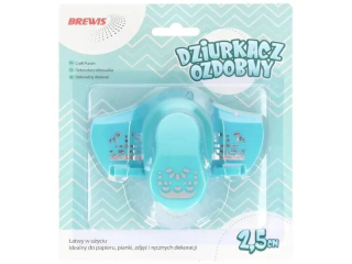 Dziurkacz ozdobny brzegowy  rozmiar: 2, 5cm  wz�r: nr 19