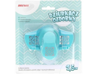 Dziurkacz ozdobny brzegowy  rozmiar: 2, 5cm  wz�r: nr 25