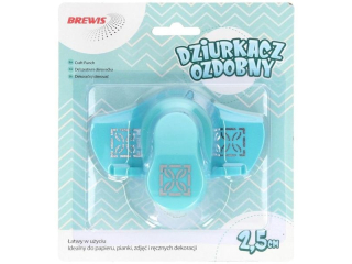 Dziurkacz ozdobny brzegowy  rozmiar: 2, 5cm  wz�r: nr 3