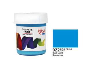 ROSA STUDIO FARBA GWASZOWA LIGHT BLUE 922 40 ML [opakowanie=1szt]