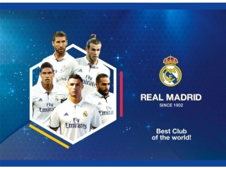 Blok rysunkowy A4 20k. ASTRA Real Madrid 3