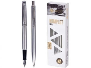 Komplet ZENITH 60 - piro wieczne + dugopis // srebrny