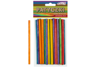 Patyczki PK-0135 mix kolorów op. 50szt. 100x4mm