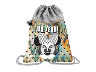 Holograficzny worek na buty Minnie 45x34cm