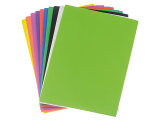 Pianka PVC samoprzylepna  rozmiar: A5 ilo: 10 szt kolor: mix