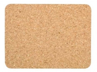 PODKADKA KORKOWA OBIADOWA 290X220X3MM 4 SZT. [opakowanie=5szt]