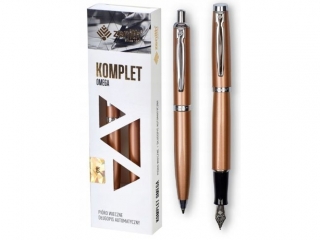 Komplet Zenith 60 Elegance - piro wieczne + dugopis - mied