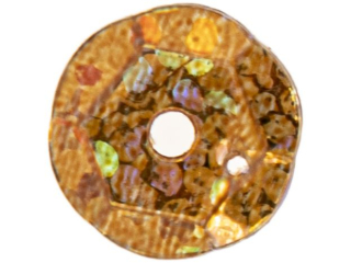 Cekiny hologramowe rozmiar: 8mm waga: 10g kolor: miedziany