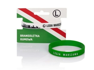 Bransoletka gumowa LG-06 Legia