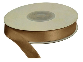 Wst��ka satynowa 12mm/25m kremowa