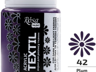 ROSA TALENT FARBA DO TKANIN PLUM 42 80 ML