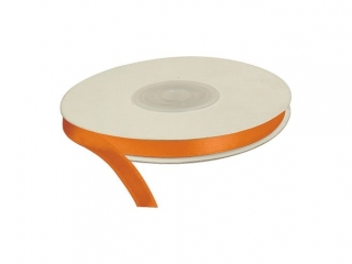 Wst��ka satynowa 6mm/25m pomara�czowa