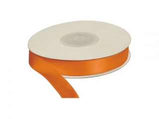 Wst��ka satynowa 12mm/25m pomara�czowa