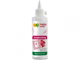Klej do scrapbookingu HAPPY COLOR butelka 100g