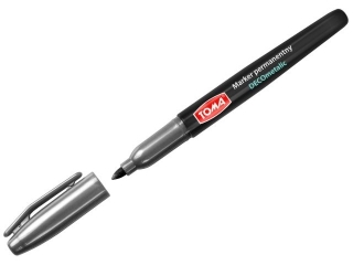Marker permanenty TOMA Decometalic 1,5mm - czarny