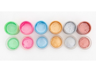 Farby dekoracyjne Astra o połysku perłowym 6 kol x 20 ml STANDARD BOX