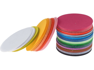 Kółka orgami rozmiar: 8cm ilość: 100 szt kolor: mix