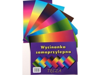 Wycinanka samop. A4 Tęcza