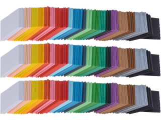 Kwadraty origami rozmiar: 4cm ilość: 500 szt kolor: mix