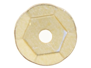 Cekiny matowe rozmiar: 8mm waga: 10g kolor: piaskowy