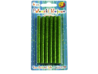 Klej do pist.JB07-ZI zielony 6szt.7mm PROM