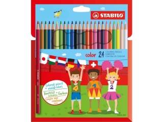 Kredki STABILO Color 24 kolory