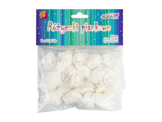 Ryczki piankowe PKW-9556 biae, op. 22szt.