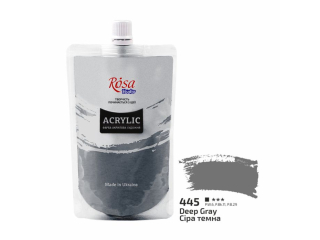 ROSA STUDIO FARBA AKRYLOWA  DEEP GRAY 445 200 ML
