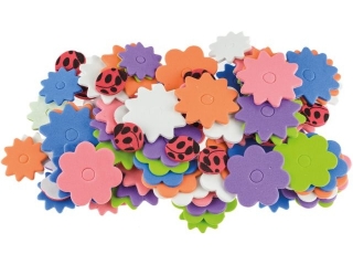 Naklejki z pianki PVC25 kwiatki 7