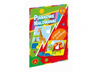 Piaskowa malowanka ALEXANDER yrafa, w