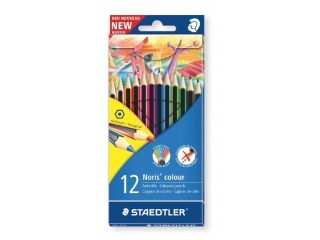 Kredki Noris colour, szecioktne, 12 kol., Staedtler