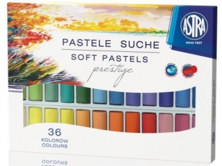 Pastele suche Astra Prestige okrągłe 36 kolorów