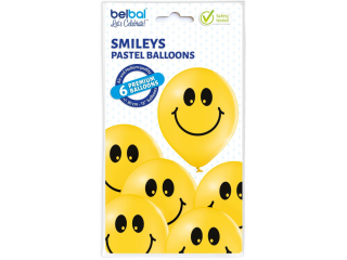 Balony BN06-345 - buźki - op.6szt.