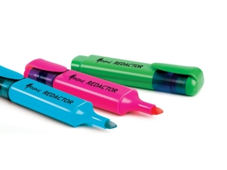 Zakre�lacz REDACTOR czerwony FO52003 [opakowanie=10szt]