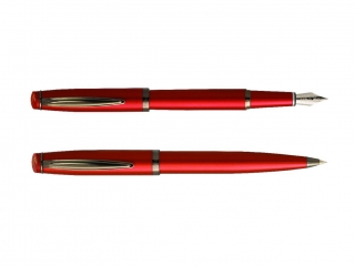 Komplet TETIS KK470 pióro + d³ugopis 0,7mm czerwony