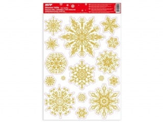 Naklejka boonarodzeniowa brokat VA010 20x30cm