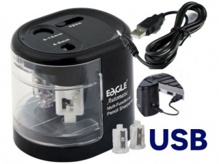 Temperwka na USB/baterie EAGLE EG-5161 dwuotworowa czarna