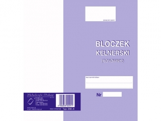 Bloczek kelnerski (bonownik)